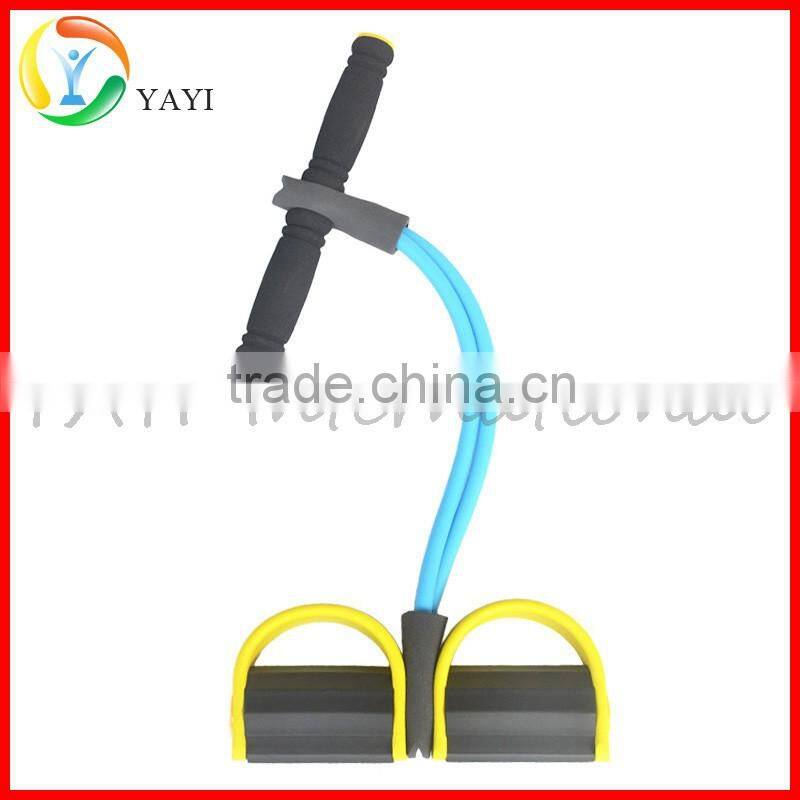 Sports Fitness Slimming Device Latex Foot Abdomen Trainer