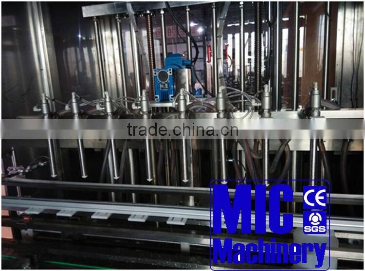 Micmachinery full automatic edible oil filler liquid bottle filler bleach filling machine with CE certification