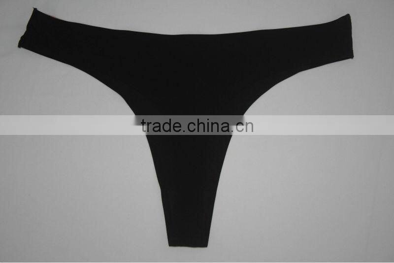 2014 Mesh Waist Design Ladies Seamless Bonded Panty