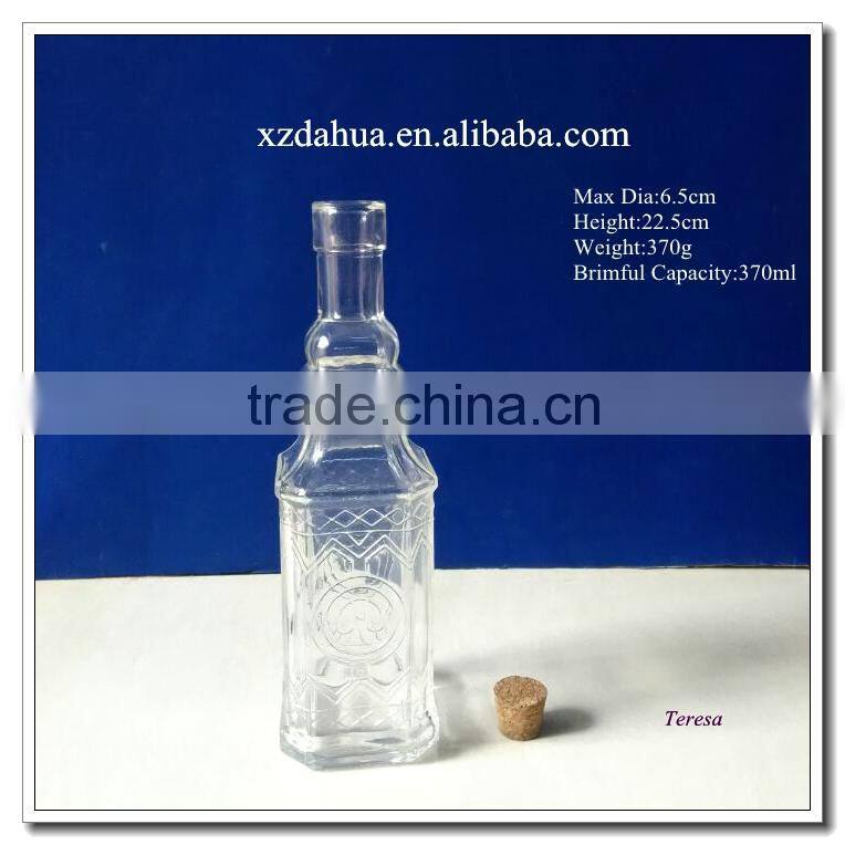 wholesale 100ml glass wine liquor bottle