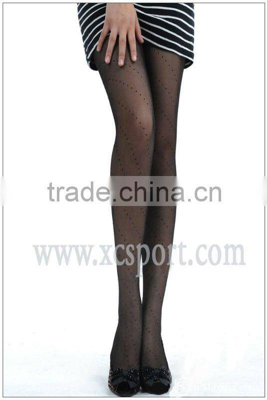 beautiful women silk pantyhose socks