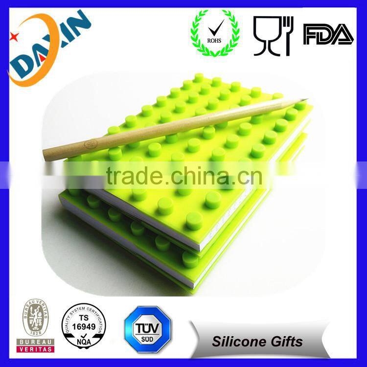 2015 Hot selling silicone notebook cover A5 / A6 size