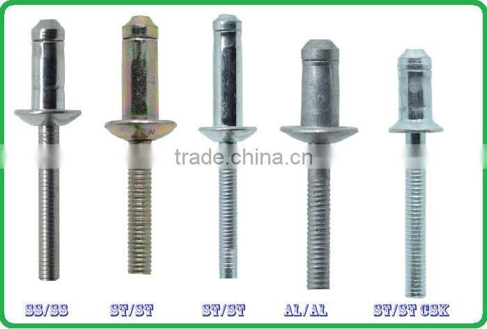 HIGH QUALITY HOT SELLING FACTORY STRUCTURAL HEMLOCK BLIND RIVETS FOR TRUCK
