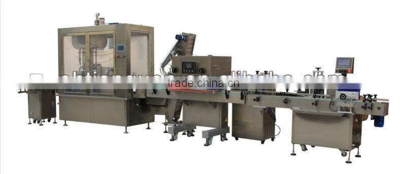 Bottle packaging line