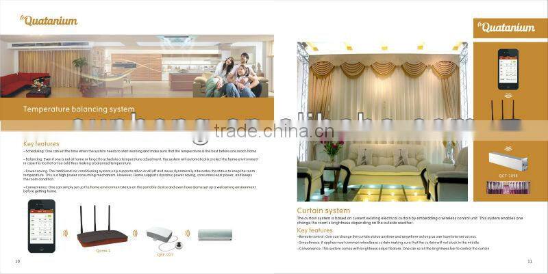 Qome1 Zigbee Smart Home System for home automation house