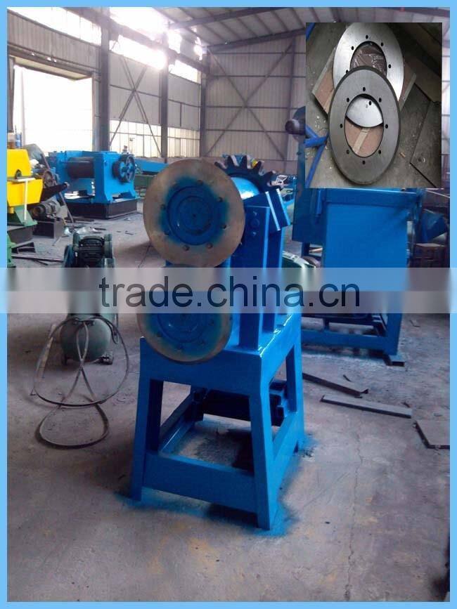 Scrap tire recycle machine for sale/waste tire cutting machine