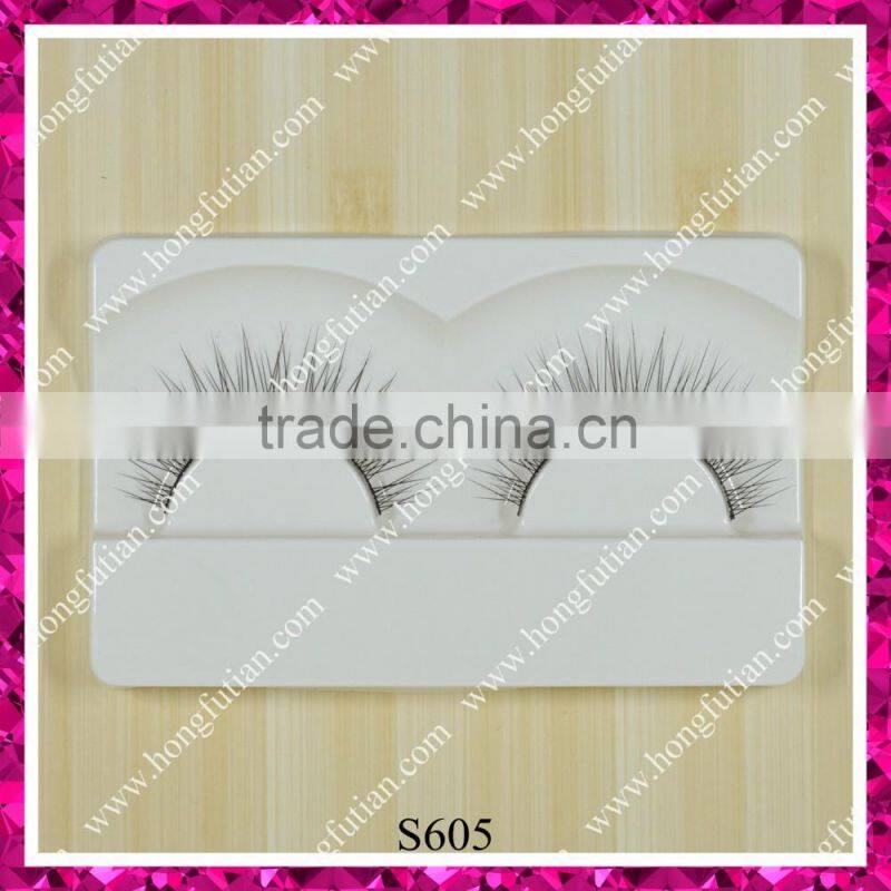 Korean PBT silk lashes fake synthetic false eyelash supplier