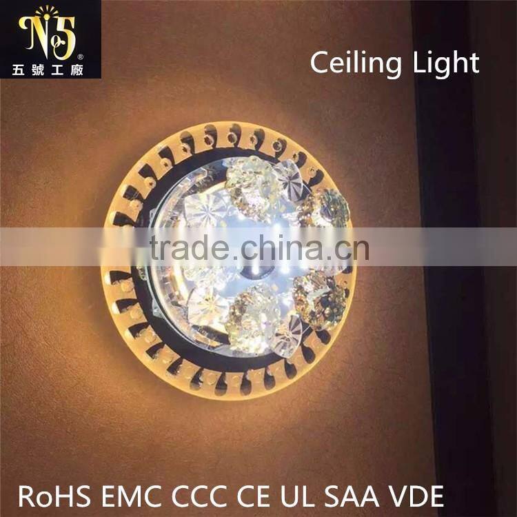 Modern Crystal Corridor Lamp Factory in Zhongshan Corridor Lamp Aile Lamp Ceiling Lamp Passageway Lamp