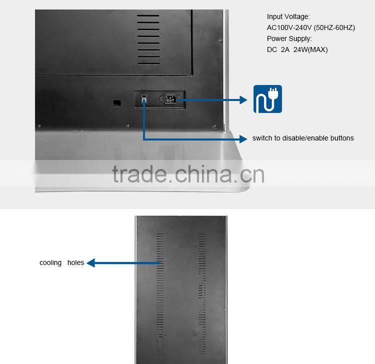 22-80 inch video promotions POP display 1080P indoor digital signage LCD AD Player with flash memory USB updating port