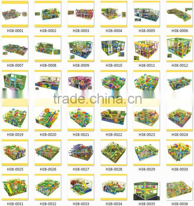 Made In China Childrens Slides Indoor Playground,Naughty Castle H38-0049