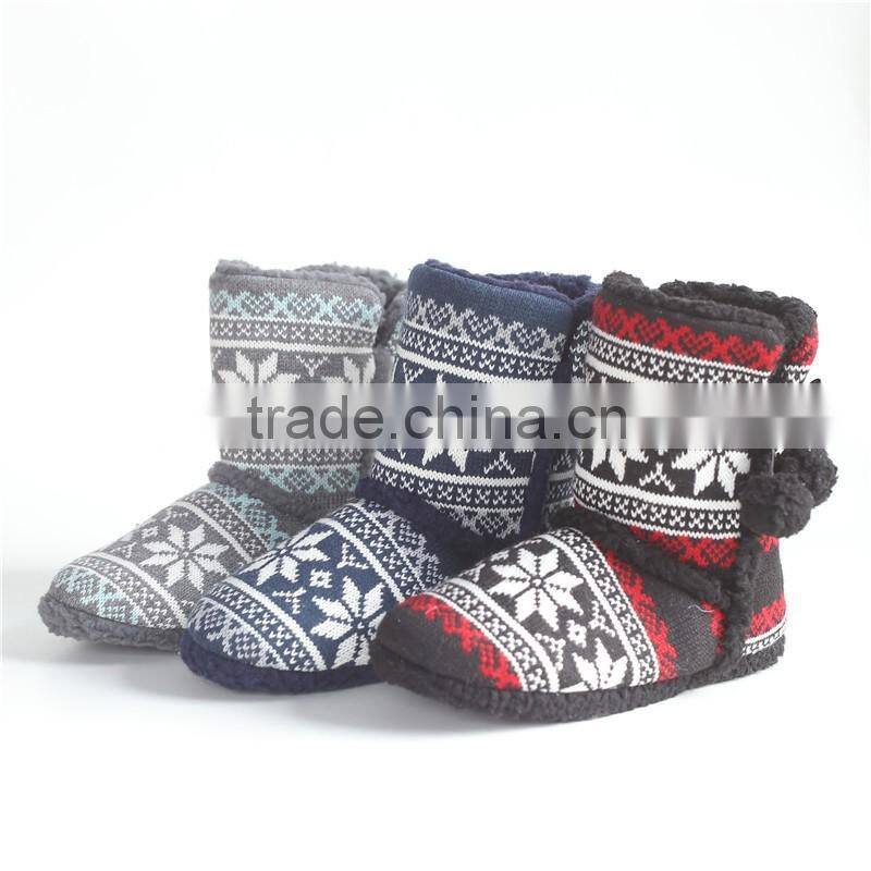 Ladies coral fleece indoor boot