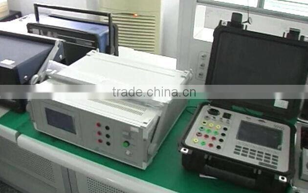 Energy meter calibration equipment at work site