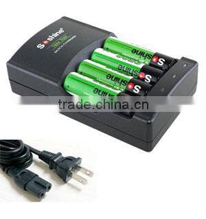 Soshine 1-4 pcs AAA/AAA Intelligent Battery Charger With Delta V portable SC-U1universal ni-mh charger aaa aa battery charger