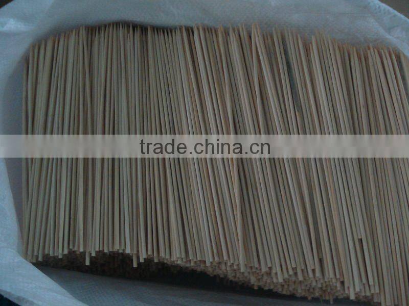 picnic used bamboo stick flat bamboo bbq skewer