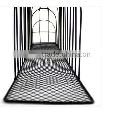 Black Iron Wire Dedicated Transport Bath Pets Cat Safe Gird Separation Cage