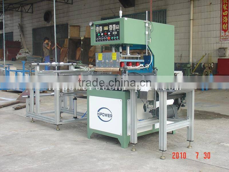 Automatic high frequency plastic bag,soft crease box,inner page welding machine