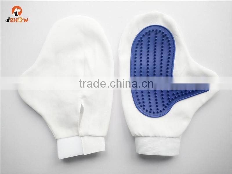 Dog & Cat Universal Pet Animal Grooming Massage Glove Brush pet mitt