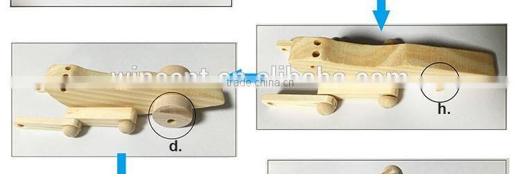 Connecting Rods Education Solid Wood Kid Toy