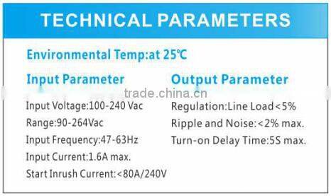 58W power adapter, 29V dc adpter