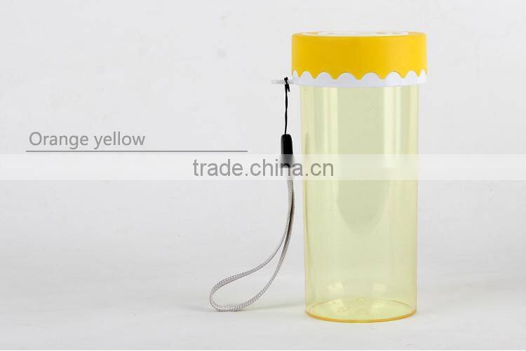 High quality clear plastic water bottles lollipop cup