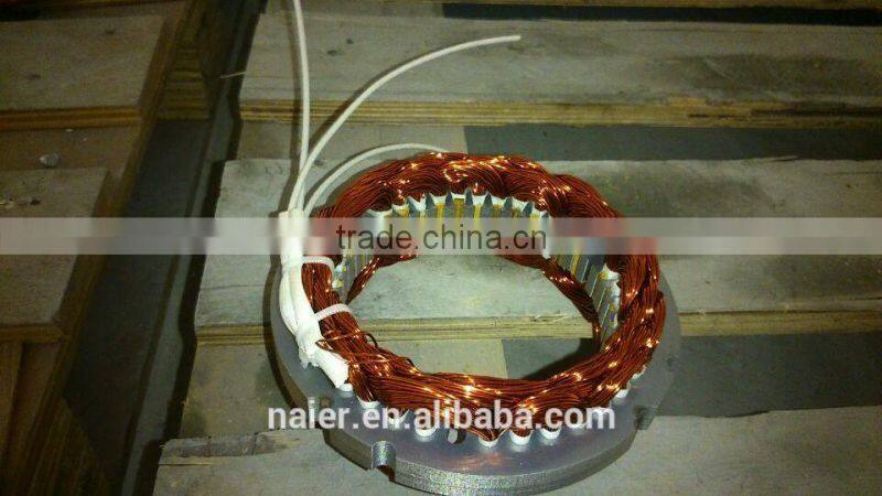 much discount 100watt 12/24v AC generator made in china