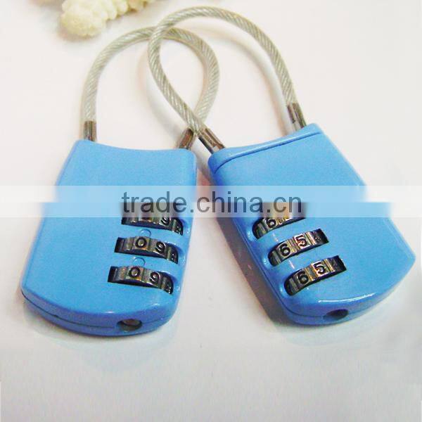 luggage & travel bags security luggage wire cable lock retractable