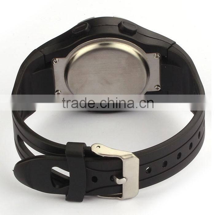 2015 Men Women Sports GYM Running Hunting Digital Watch Fitness 3D Pedometer Calories Counter Pulse Heart Rate Monitor