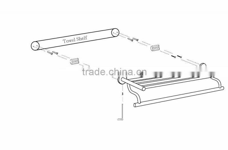 Best quality stainless steel using bath towel racks