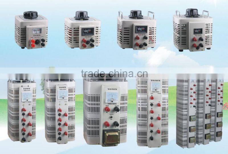 Manufacturer Three phase AC Voltage Regulator , 1500VA Input 380V Regulator /