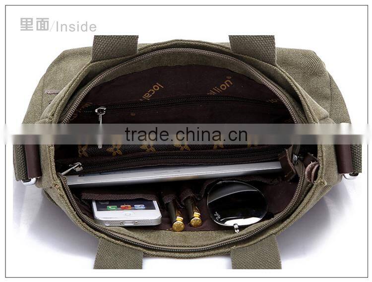 unisex fashion messenger bag,business canvas handbag,mens canvas messenger bag