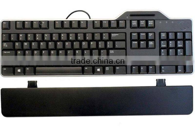 NEW USB 104-Key Quiet Keyboard with Smart Card Reader and Palmrest - 3WPNC USB Keyboard For Dell