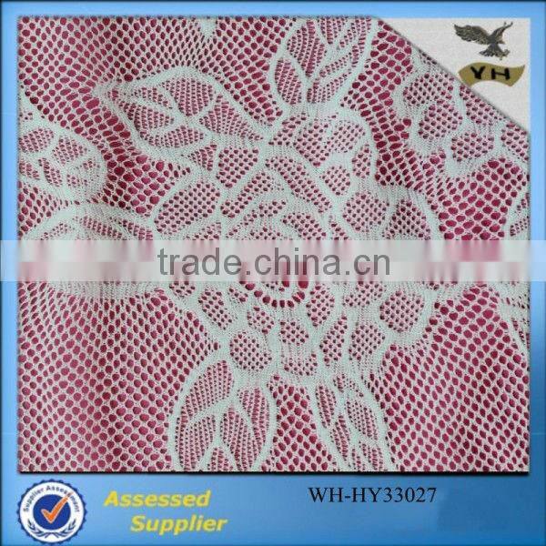 elastic hot sale vintage lace fabric for table cloth