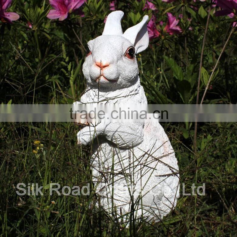 Resin rabbit statues garden decoration