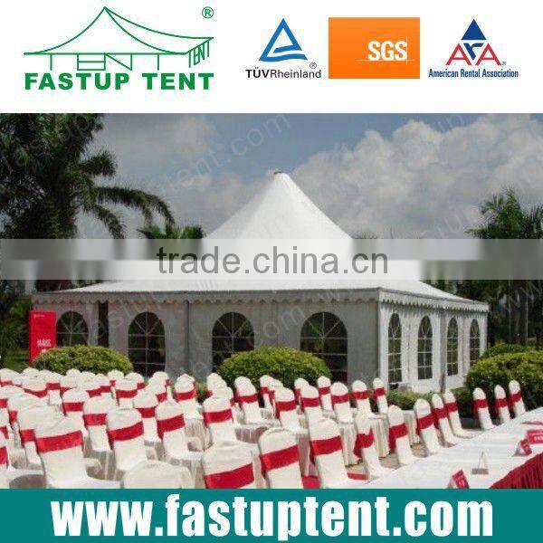 PVC Pagoda Tent with Arched Window