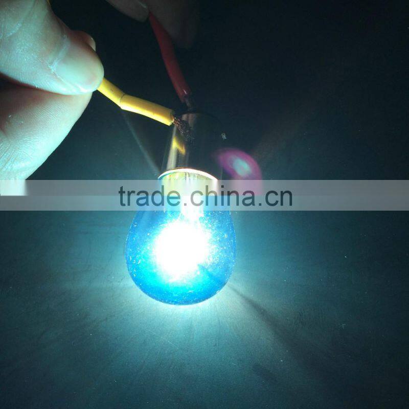 BA15D 1157 21/5W 12V Blue Motorcycle Halogen bulb Brake Light Tail light