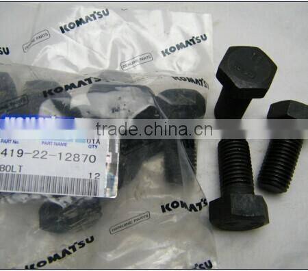 excavator bolt 4192212870 for WA380-3