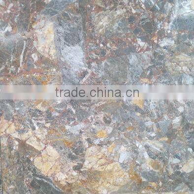 Multi colour polished marble slab