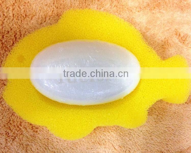 Bathroom accessories soap holder cleaning tool animals style kids sponge