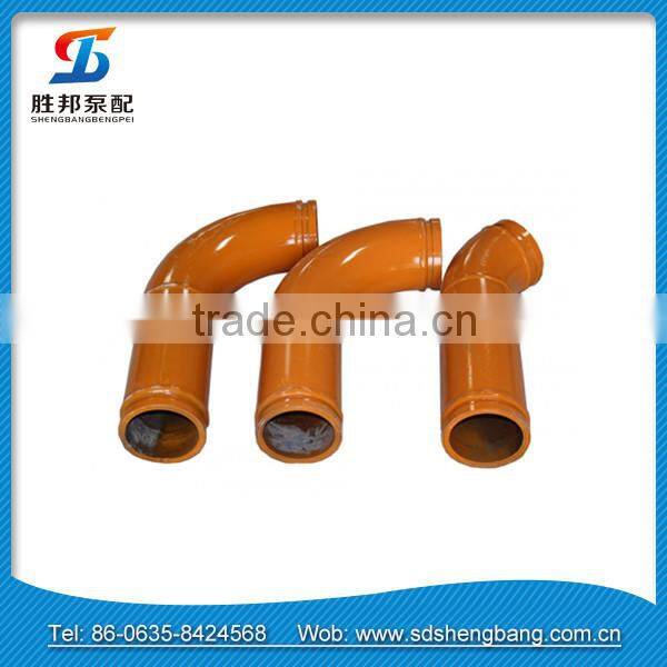 The widely used Steel material concrete pump elbow
