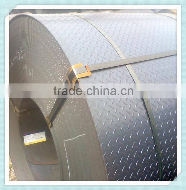 tear drop pattern checkered steel coil and plate