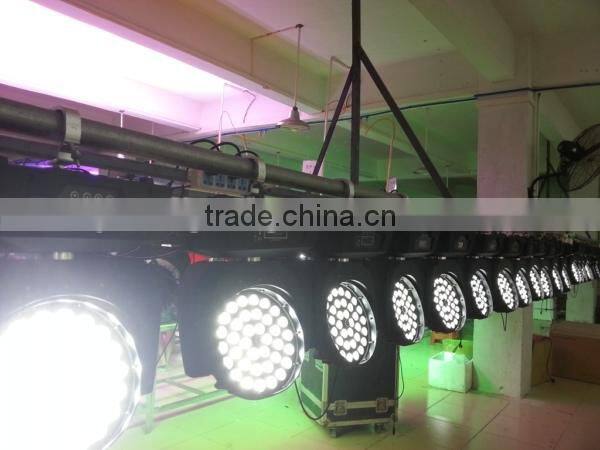 36 pcs 4 in 1 10W RGBW leds 6 pixel wash moving head rotating head light