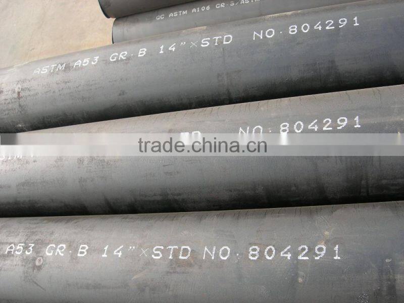 ASTM A53/A106 Gr.A/B/C Seamless Steel Pipe low-temperature tube