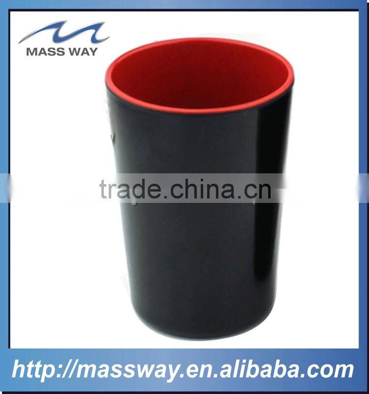 Plastic safety yellow plastic Melamine mug with handle