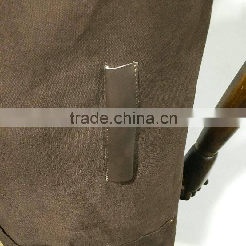 heavy duty canvas utility apron pattern,work aprons men ,coffee shop apron direct supplier
