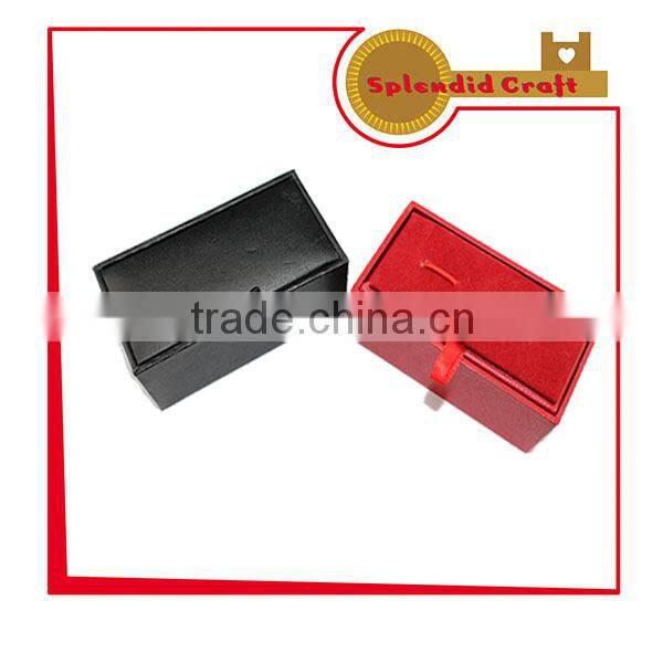 black velvet cufflink box