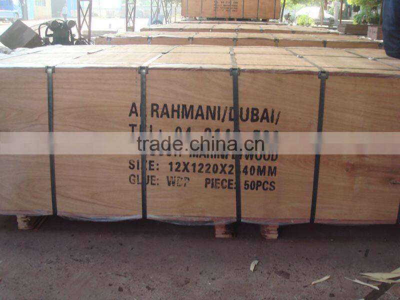 hardwood core,12mmX1220X2440,brown film faced tego plywood for South Korea market