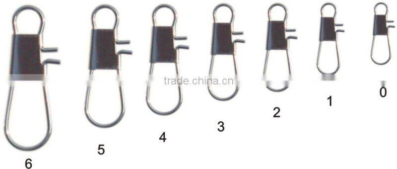 Interlock snap wholesale fishing tackle