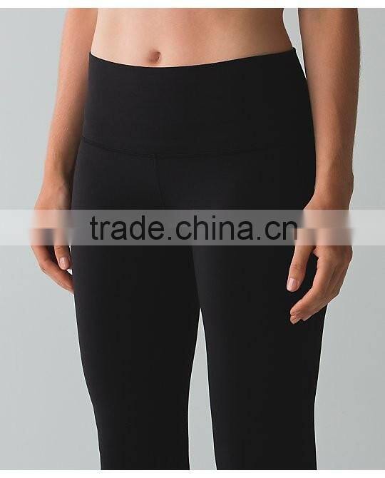 Custom fashion breathable Skinny yoga pants for women in fitness sportswear