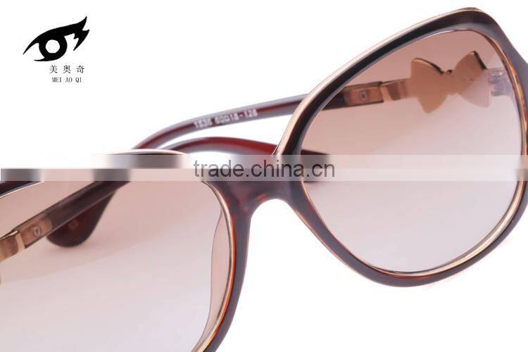 Frog mirror sunglasses women eyewear wholesale