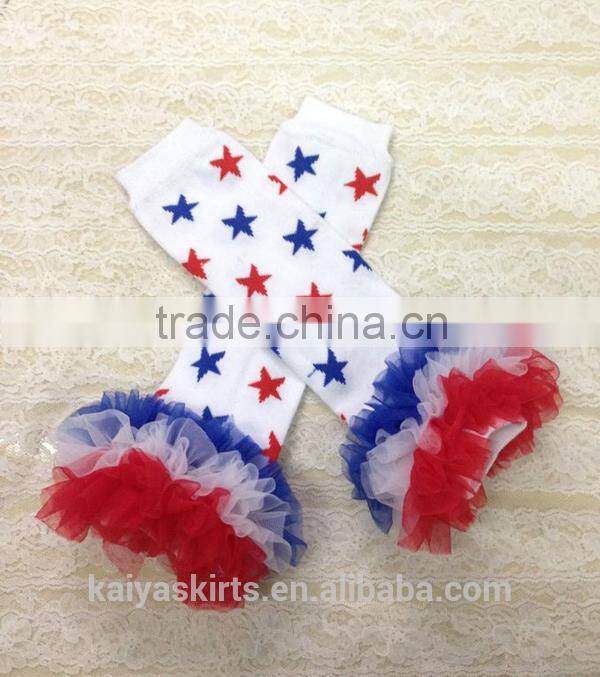 2015 hot selling baby boys superman leg warmers cotton arm warmers
